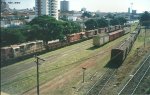 A long line of abandoned GP9s and GP18s